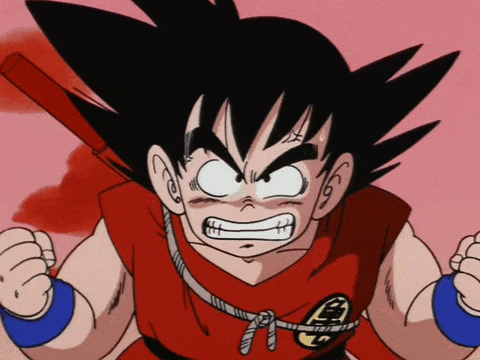 a close up of a cartoon character with a red shirt
