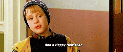 And A Happy New Year GIF - Home Alone Macaulay Culkin Kevin GIFs