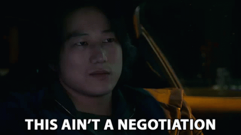 This Aint A Negotiation Not Taking Any Offers GIF - This Aint A Negotiation Not Taking Any Offers No Bargains GIFs