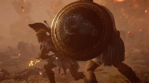 Assassins Creed Odyssey Fight GIF - Assassins Creed Odyssey Fight GIFs