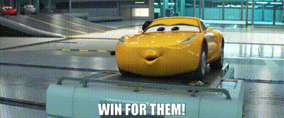 Cars 3 Cruz Ramirez GIF - Cars 3 Cruz Ramirez Win For Them GIFs