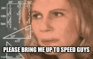 a woman is crying in front of a chalkboard with math equations .