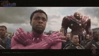 Wakanda Black Panther GIF - Wakanda Black Panther Pink Panther GIFs