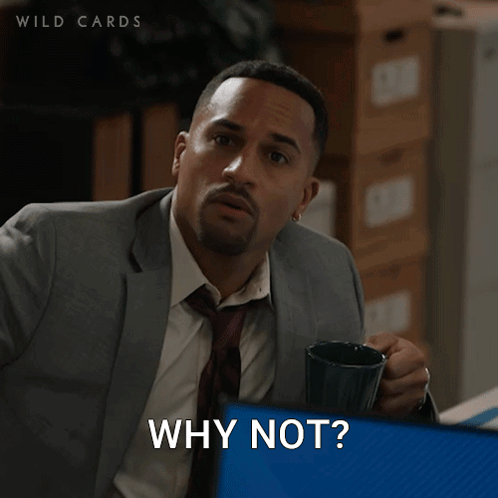 Why Not Detective Simmons GIF - Why Not Detective Simmons Wild Cards GIFs