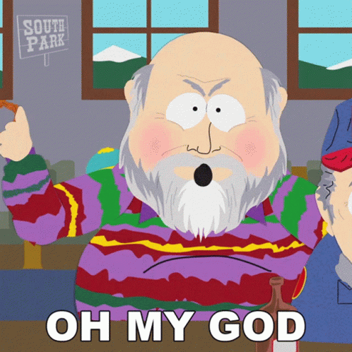 Oh My God Rob Reiner GIF - Oh My God Rob Reiner South Park GIFs