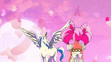 Chibiusa Pegasus GIF - Chibiusa Pegasus Rini GIFs