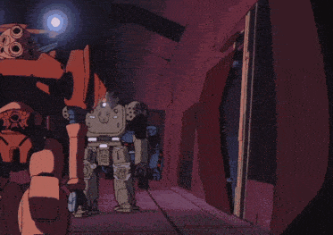 a cartoon drawing of a robot with the number 0 on its back
