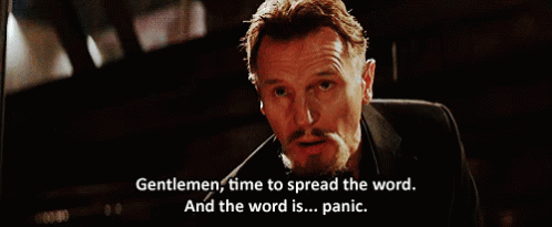 Liam Neeson Panic GIF - Liam Neeson Panic Spread GIFs