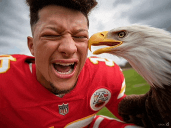 a man wearing a red nfl jersey with the number 7 on it