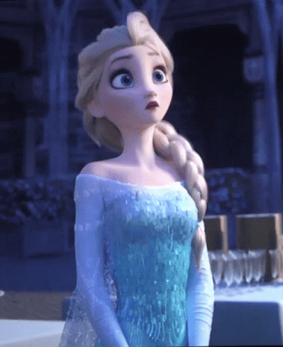 Frozenfever Elsa GIF - Frozenfever Elsa Nervous GIFs