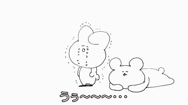 a black and white drawing of a bear with chinese writing behind him