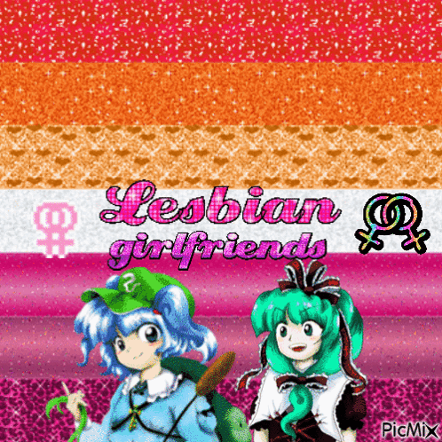 Nitohina Touhou GIF - Nitohina Touhou Lesbian GIFs