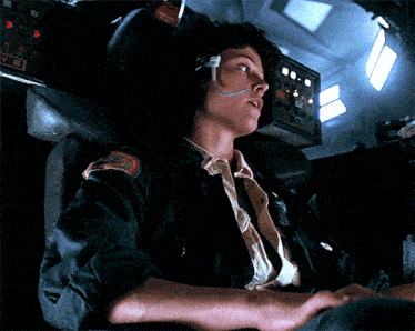 Ellen Ripley Sigourney Weaver GIF