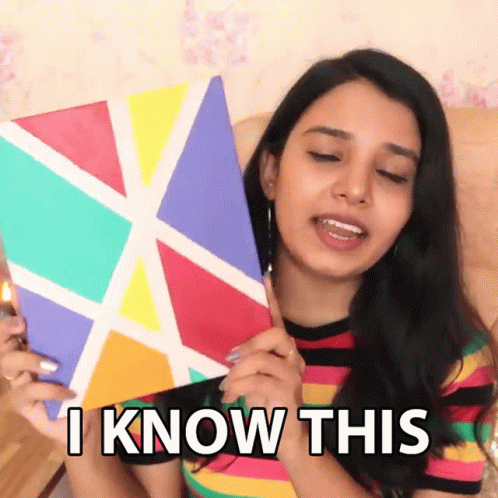 I Know This Ayushi Singh GIF - I Know This Ayushi Singh Creations To Inspire GIFs
