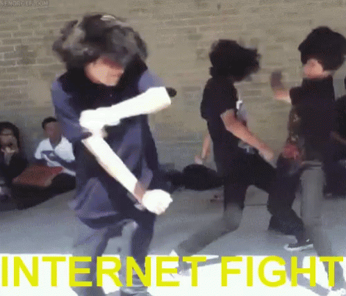 Internet Fight Punch GIF - Internet Fight Punch Missed GIFs