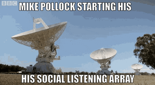 Mike Pollock Social Listening GIF - Mike Pollock Social Listening Ufo GIFs