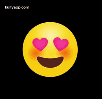 Smiling Face With Heart Eyes.Gif GIF