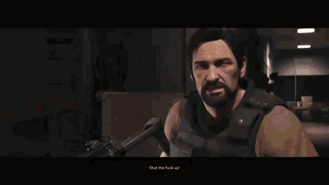 A Way Out Dont You Mention His Name GIF - A Way Out Dont You Mention His Name Shoot GIFs