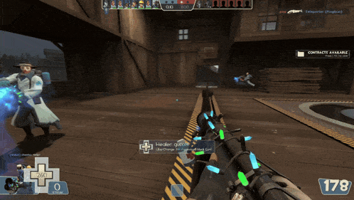 a screenshot of a video game with the number 178 on the bottom