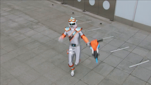 Mashin Sentai Kiramager Kiramai Silver GIF - Mashin Sentai Kiramager Kiramai Silver Fist Pump GIFs