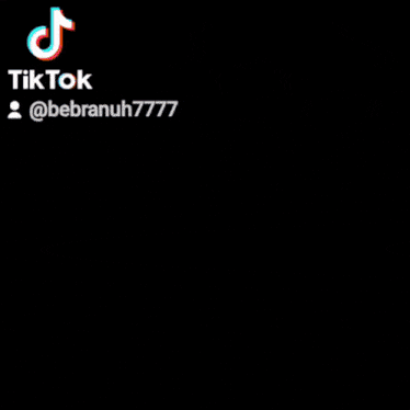 a screenshot of a tiktok video with a person named bebranuh777