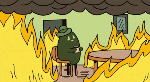 This Is Fine Federalghosts GIF - This Is Fine Federalghosts Federal GIFs