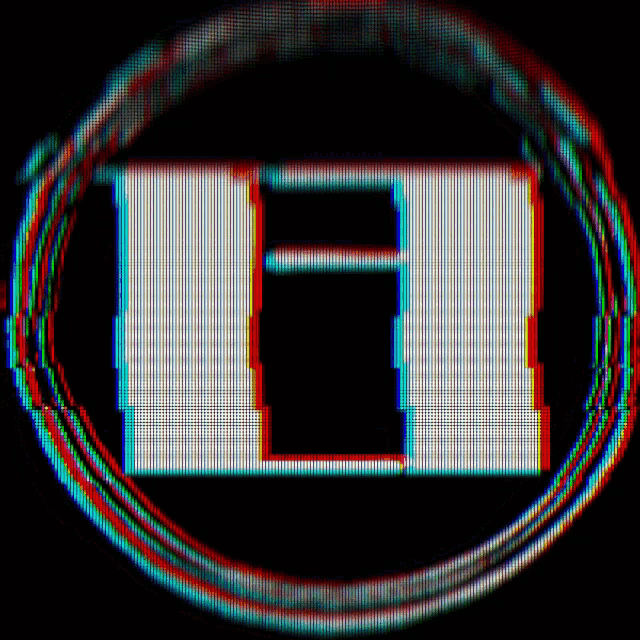 the letter h is displayed in a circle with a black background