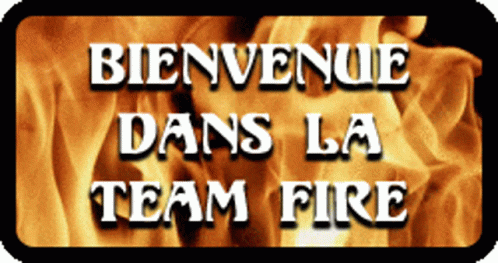 Bienvenue Dans La Team Fire Burning GIF - Bienvenue Dans La Team Fire Fire Burning GIFs