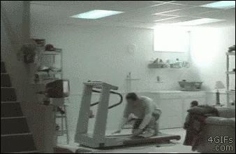 Finish Him GIF - Finish Him Treadmill GIFs