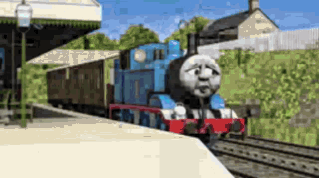 Thomas The Train Fast GIF - Thomas The Train Fast Cartoon GIFs