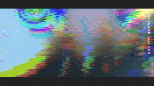 a colorful background with chinese writing on the bottom left