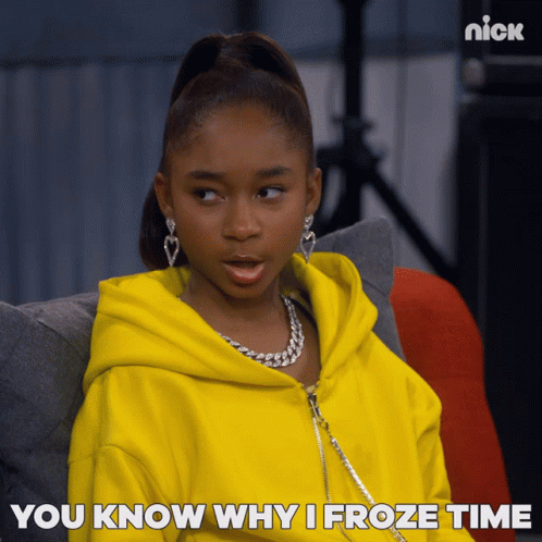You Know Why I Froze Time Lay Lay GIF - You Know Why I Froze Time Lay Lay That Girl Lay Lay GIFs