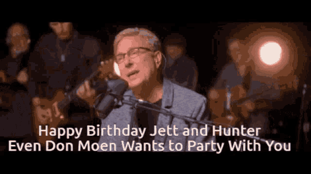 Happy Birthday Don Moen GIF - Happy Birthday Don Moen Happy Birthday Jett And Hunter GIFs