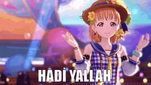 Hadi Yallah GIF - Hadi Yallah Anime GIFs