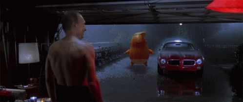 Putin Leaves Trump Out In Rain Trump Balloon GIF - Putin Leaves Trump Out In Rain Trump Balloon Chunkled GIFs