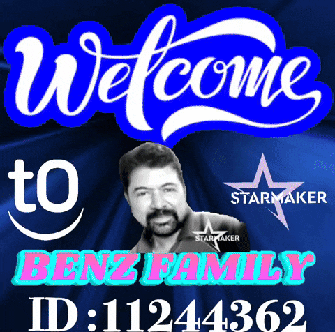 a sign that says welcome to benz family