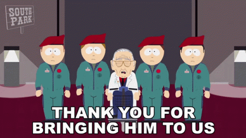 Thank You For Bringing Him To Us South Park GIF - Thank You For Bringing Him To Us South Park S5e8 GIFs