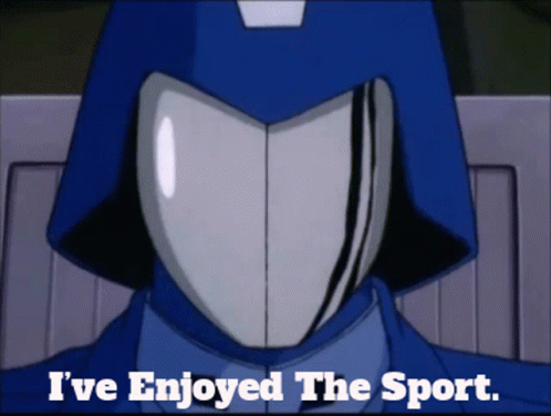 Gi Joe Cobra Commander GIF - Gi Joe Cobra Commander Ive Enjoyed The Sport GIFs