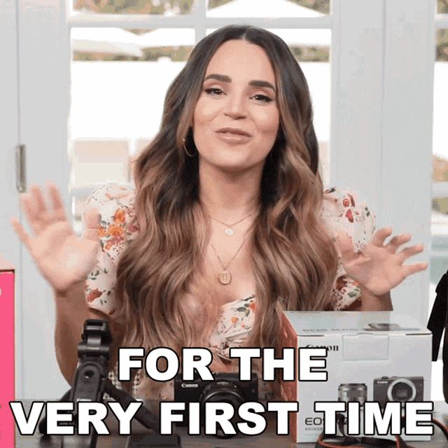 For The Very First Time Rosanna Pansino GIF