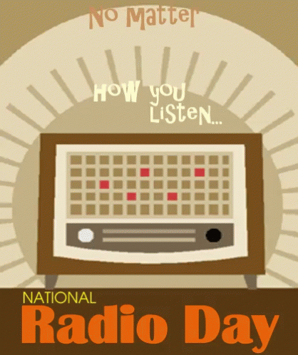 National Radio Day GIF - National Radio Day Radio Day GIFs
