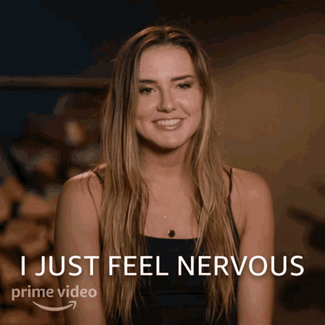 I Just Feel Nervous Isabel GIF - I Just Feel Nervous Isabel The One That Got Away GIFs