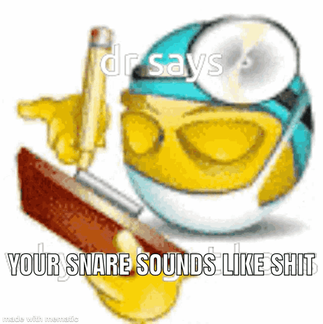 Dr Says Snare GIF