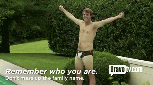 Southern Charm GIF - Southern Charm Remember Who You Are Pool GIFs