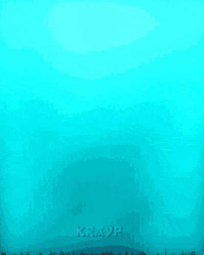 a blue background with the word kravp on the bottom