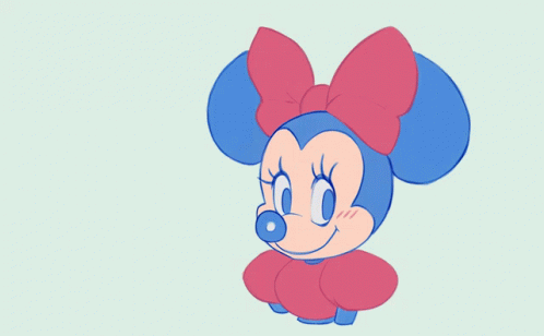 Minnie Mouse Nose GIF