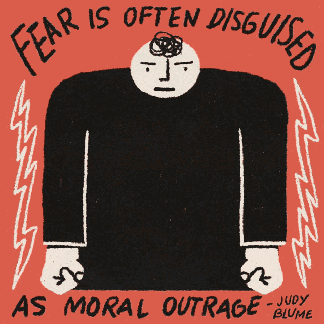 Jennyscales Judy Blume GIF - Jennyscales Judy Blume Fear Is Often Disguised As Moral Outrage GIFs