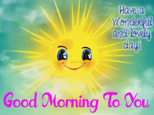 Good Morning Sunshine GIF - Good Morning Sunshine Smile GIFs