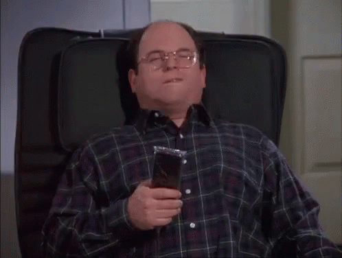 George Costanza Massage Chair GIF - George Costanza Massage Chair Seinfeld GIFs