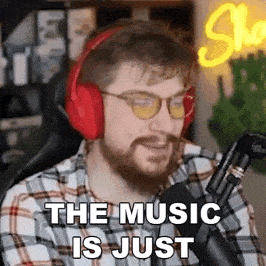 The Music Is Just Loud Shawn Gilhuly GIF