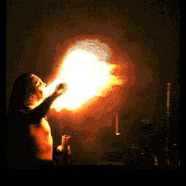 Abbath Immortal GIF - Abbath Immortal Fire Burning GIFs